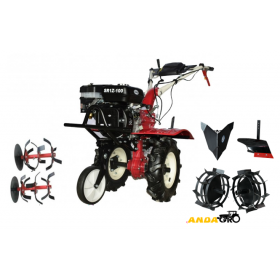 Motocultor Profesional Dakard SR1Z-100 Transmisie Pinioane, Roti Metalice, Plug Arat, Rarita Fixa
